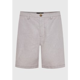 Ανδρική comfort fit λινή βερμούδα