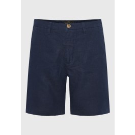 Ανδρική comfort fit λινή βερμούδα