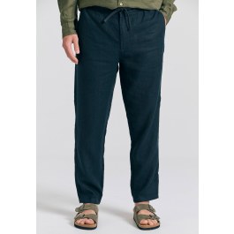 Ανδρικό comfort fit λινό chino παντελόνι