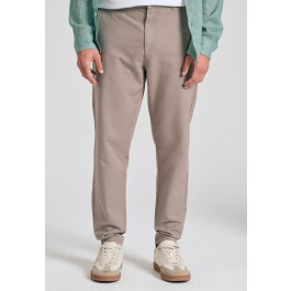 Comfort fit linen blend chino παντελόνι