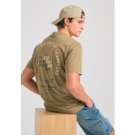 Relaxed fit t-shirt με text artwork τύπωμα στην πλάτη