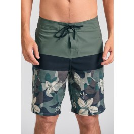 Ανδρικό μαγιό βερμούδα με floral τύπωμα