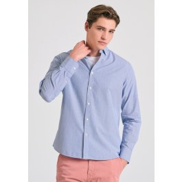 Yarn dyed oxford striped shirt
