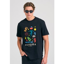 Relaxed fit t-shirt με graphic τύπωμα