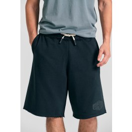 Oversized αθλητική βερμούδα με Funky Buddha τύπωμα