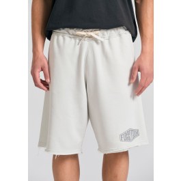 Oversized αθλητική βερμούδα με Funky Buddha τύπωμα