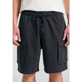 Loose tapered fit αθλητική cargo βερμούδα