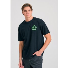 Relaxed fit t-shirt με graphic print στην πλάτη