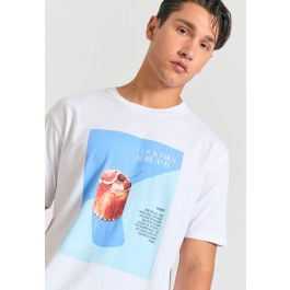 Relaxed fit t-shirt με photographic τύπωμα