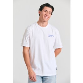 Relaxed t-shirt with vintage print on the back