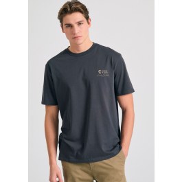 Relaxed fit t-shirt με ethnic look τύπωμα