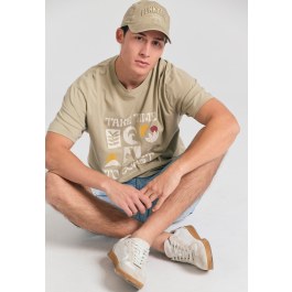 Relaxed fit t-shirt με graphic τύπωμα