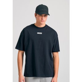 Oversized t-shirt with text artwork print on the back