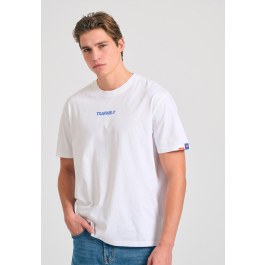 Relaxed fit t-shirt with tropical print