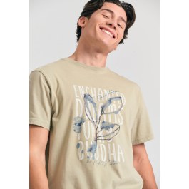 Organic cotton t-shirt with photographic print