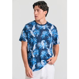 T-shirt με all over τύπωμα