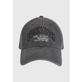 Men's cap with branded embroidery