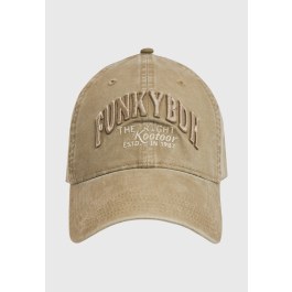 Men's cap with branded embroidery