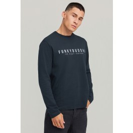 T-shirt με Funky Buddha τύπωμα στο στήθος