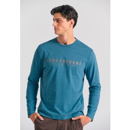 T-shirt με Funky Buddha τύπωμα στο στήθος