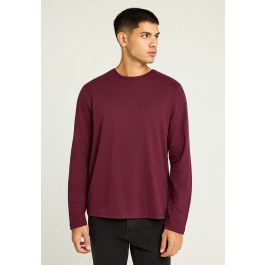 Μακρυμάνικο T-shirt με Funky Buddha τύπωμα στο στήθος