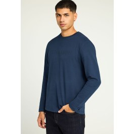 Μακρυμάνικο T-shirt με Funky Buddha τύπωμα στο στήθος