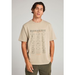 T-shirt με τύπωμα στη μπροστινή πλευρά