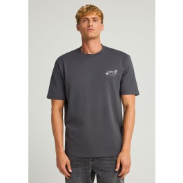 Relaxed t-shirt με vintage τύπωμα στην πλάτη