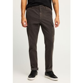 Ανδρικό loose fit κοτλέ cargo παντελόνι