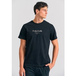 T-shirt με text logo τύπωμα στο στήθος