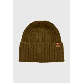 Cable knitted men's beanie
