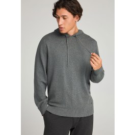 Men's knitted hoodie