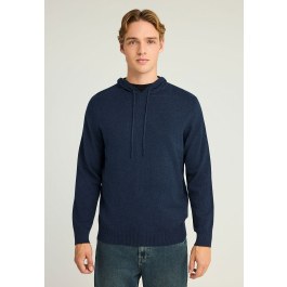 Men's knitted hoodie