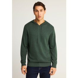Men's knitted hoodie