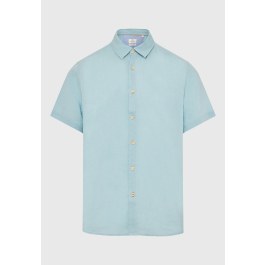 Ανδρικό λινό πουκάμισο με κοντό μανίκι - The essentials