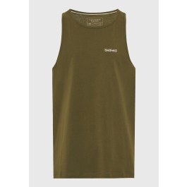 Ανδρική αμάνικη μπλούζα από βαμβάκι