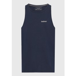 Ανδρική αμάνικη μπλούζα από βαμβάκι