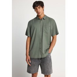 Men's lyocell shirt with chest pocket
