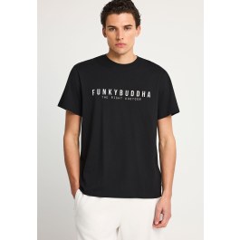 Ανδρικό βαμβακερό t-shirt με τύπωμα