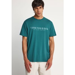 Ανδρικό βαμβακερό t-shirt με τύπωμα