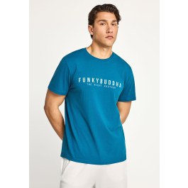 Ανδρικό βαμβακερό t-shirt με τύπωμα