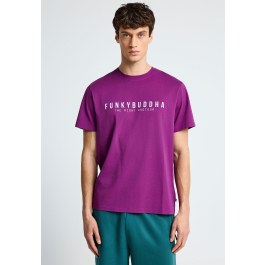 Ανδρικό βαμβακερό t-shirt με τύπωμα