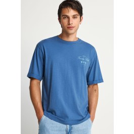 Ανδρικό βαμβακερό relaxed t-shirt με τύπωμα