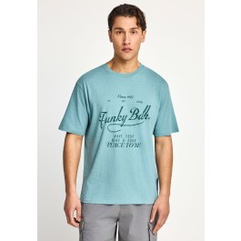 Ανδρικό relaxed t-shirt με τύπωμα