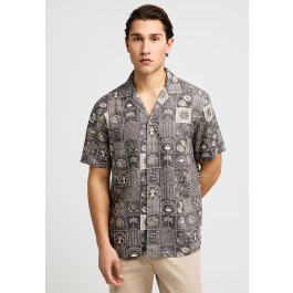 Ανδρικό relaxed Lyocell blend πουκάμισο