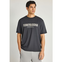 Ανδρικό relaxed t-shirt με τύπωμα