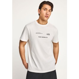 Men's cotton t-shirt with print