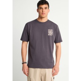 T-shirt με τύπωμα στην πλάτη