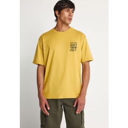 T-shirt με τύπωμα στην πλάτη