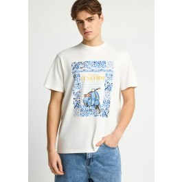 Ανδρικό βαμβακερό t-shirt με τύπωμα